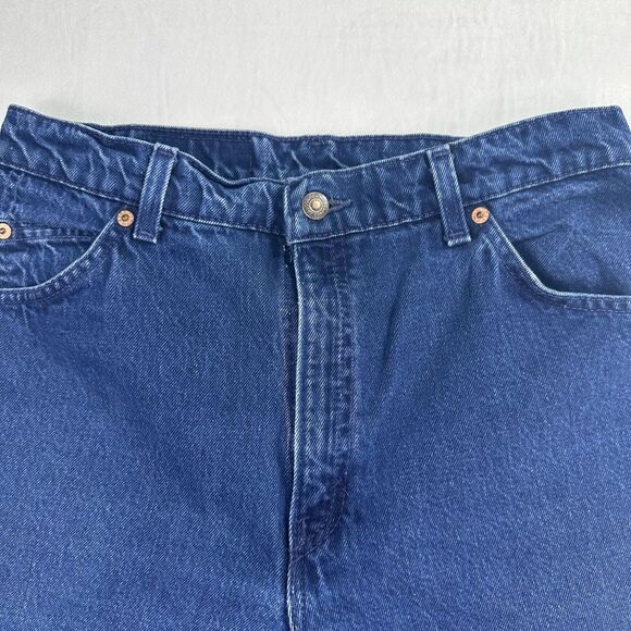 VTG Levis Orange tab Womens Relaxed Fit Tapered Leg Jeans Sz 12 Blue Denim USA - Picture 6 of 10